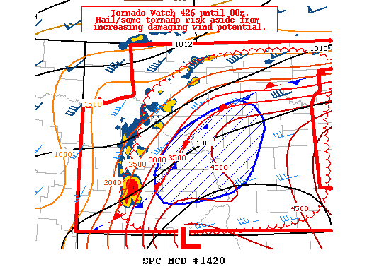 Mesoscale Discussion 1420