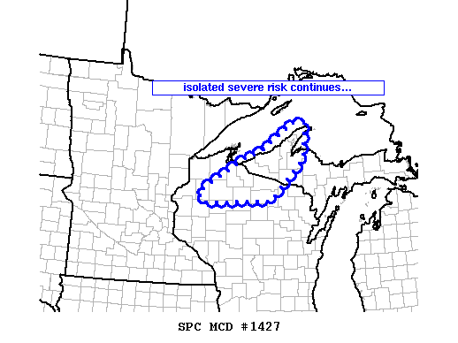 Mesoscale Discussion 1427
