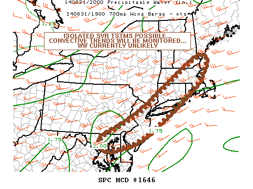 Mesoscale Discussion 1646