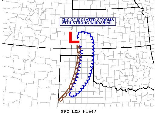 Mesoscale Discussion 1647