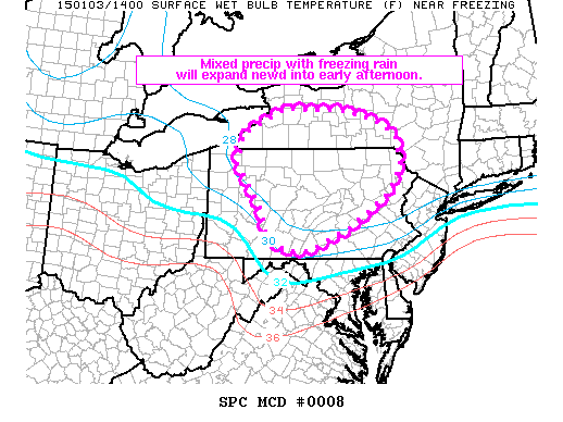Mesoscale Discussion 8
