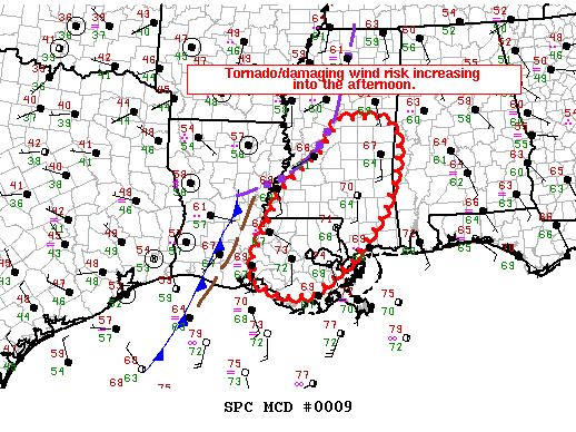 Mesoscale Discussion 9
