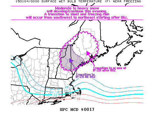 Mesoscale Discussion 17