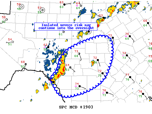 Mesoscale Discussion 1903