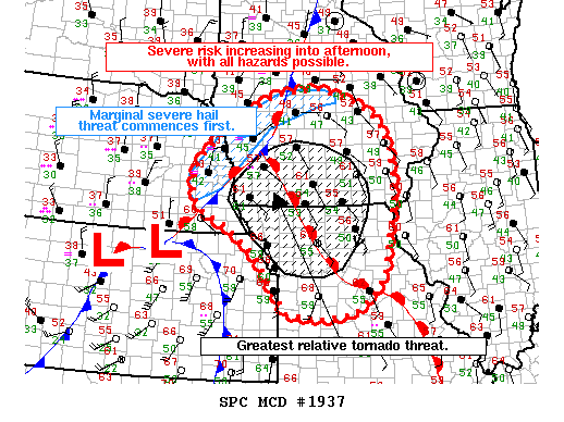 Mesoscale Discussion 1937