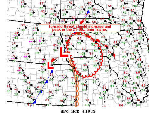 Mesoscale Discussion 1939