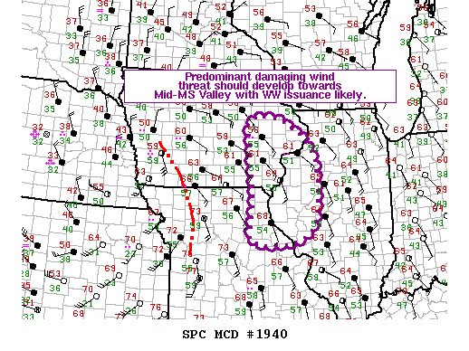 Mesoscale Discussion 1940