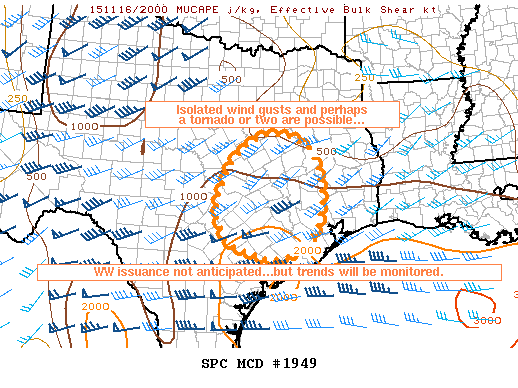 Mesoscale Discussion 1949