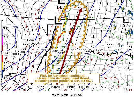 Mesoscale Discussion 1956