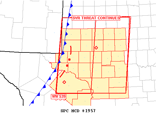 Mesoscale Discussion 1957