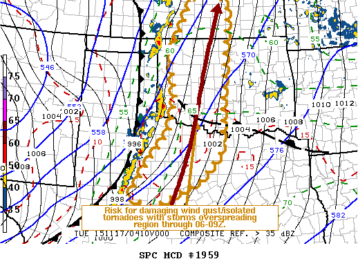 Mesoscale Discussion 1959