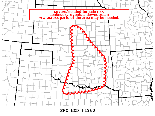 Mesoscale Discussion 1960