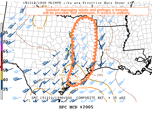 Mesoscale Discussion 2005