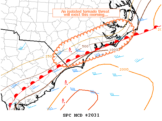 Mesoscale Discussion 2031
