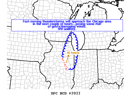 Mesoscale Discussion 2033