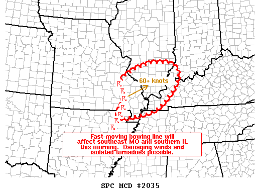 Mesoscale Discussion 2035