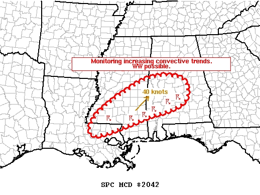 Mesoscale Discussion 2042