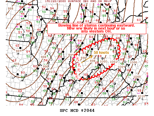 Mesoscale Discussion 2044