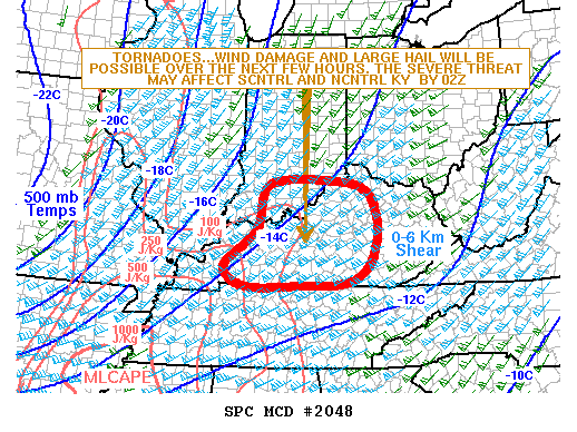 Mesoscale Discussion 2048