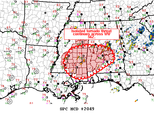 Mesoscale Discussion 2049