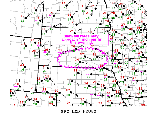 Mesoscale Discussion 2062
