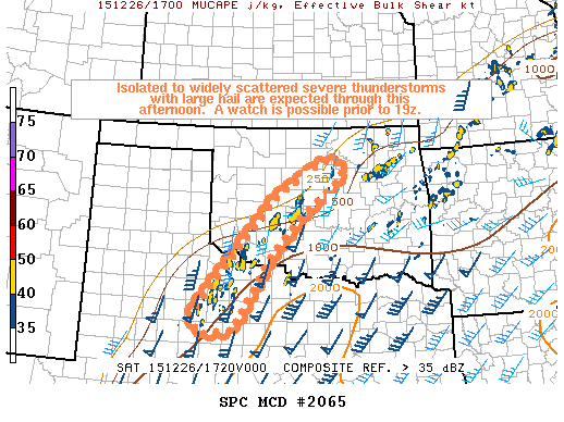 Mesoscale Discussion 2065