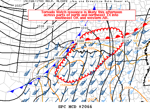 Mesoscale Discussion 2066