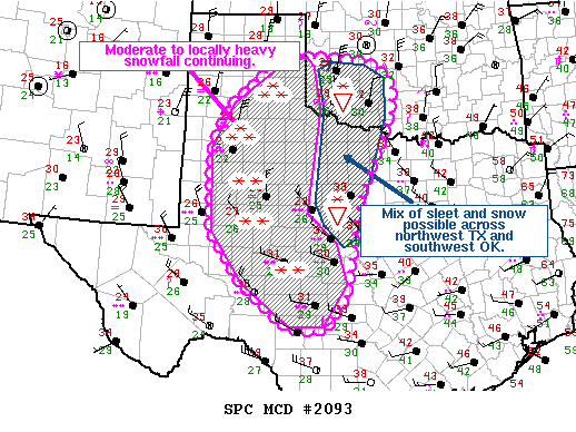 Mesoscale Discussion 2093