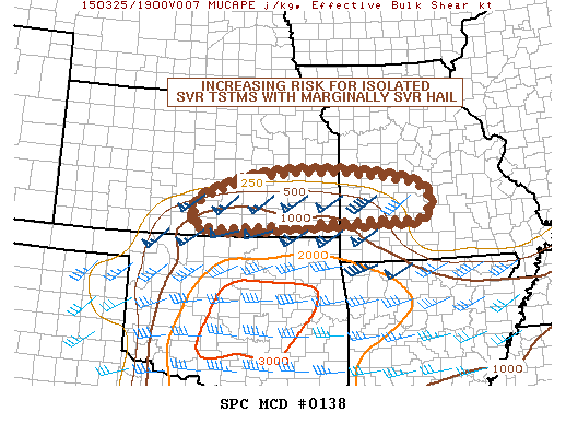 Mesoscale Discussion 138