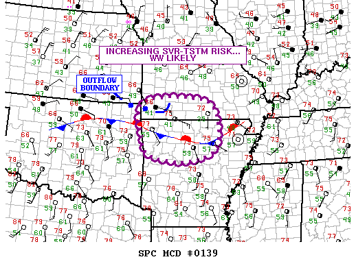 Mesoscale Discussion 139