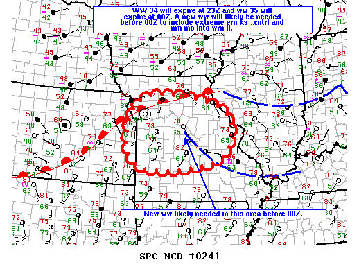 Mesoscale Discussion 241