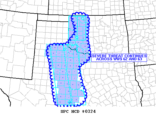 Mesoscale Discussion 324