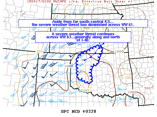 Mesoscale Discussion 328