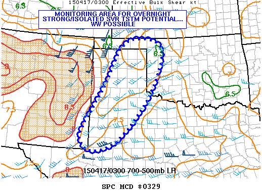 Mesoscale Discussion 329