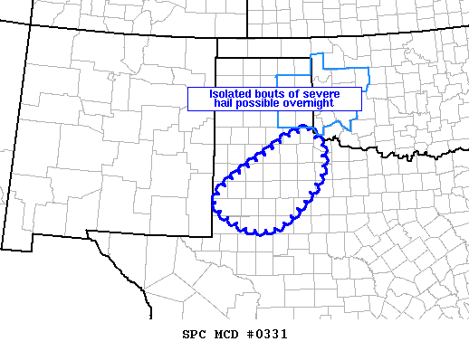 Mesoscale Discussion 331