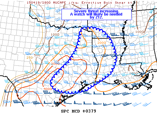 Mesoscale Discussion 379