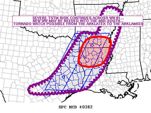 Mesoscale Discussion 382