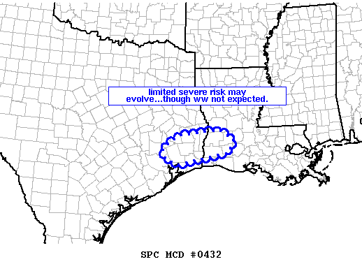 Mesoscale Discussion 432