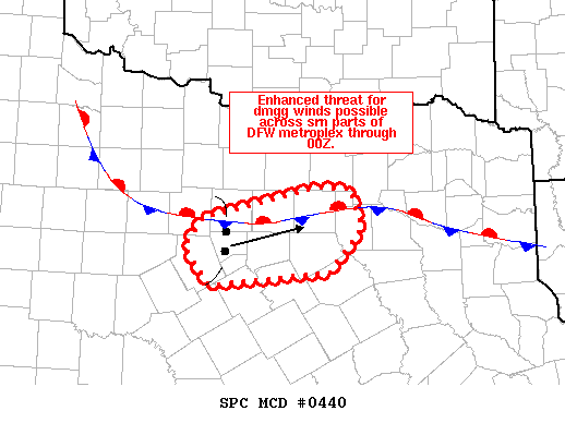 Mesoscale Discussion 440