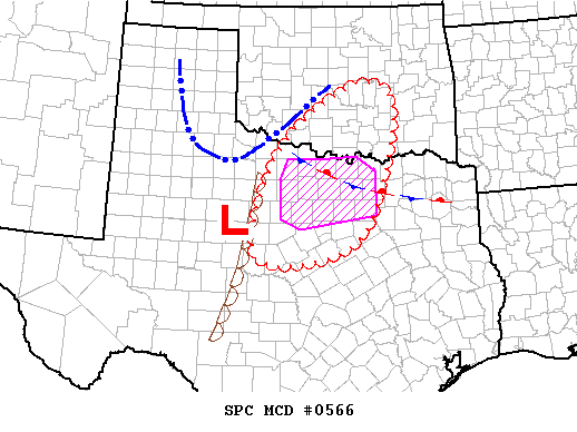 Mesoscale Discussion 566