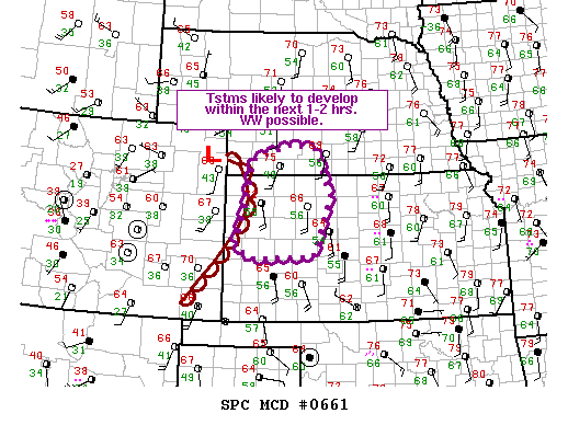 Mesoscale Discussion 661