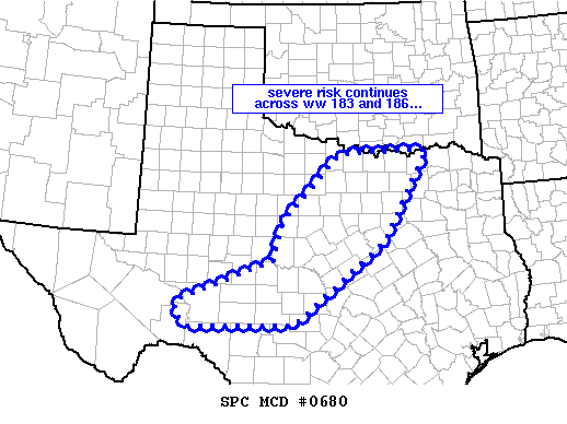 Mesoscale Discussion 680