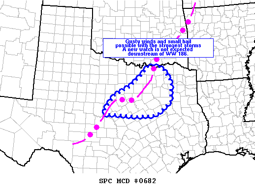 Mesoscale Discussion 682