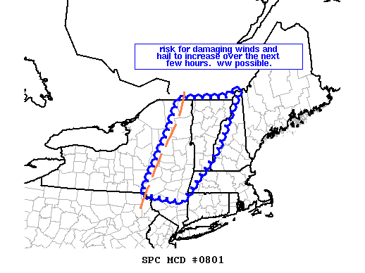 Mesoscale Discussion 801