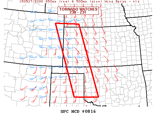 Mesoscale Discussion 816