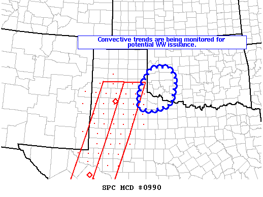 Mesoscale Discussion 990