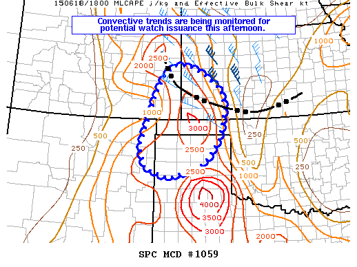 Mesoscale Discussion 1059