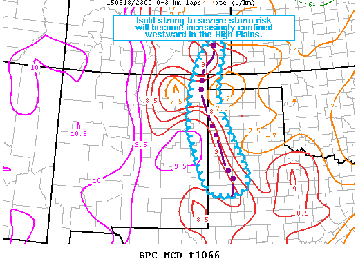 Mesoscale Discussion 1066