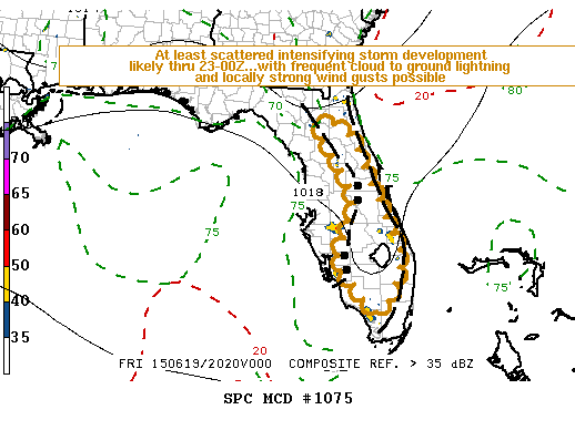 Mesoscale Discussion 1075