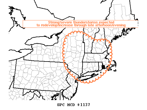 Mesoscale Discussion 1137